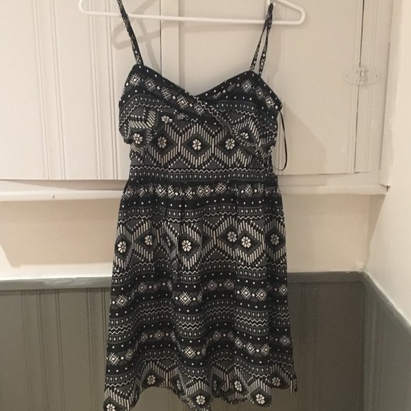 Roxy Black and White Sundress - Picture 1 of 2